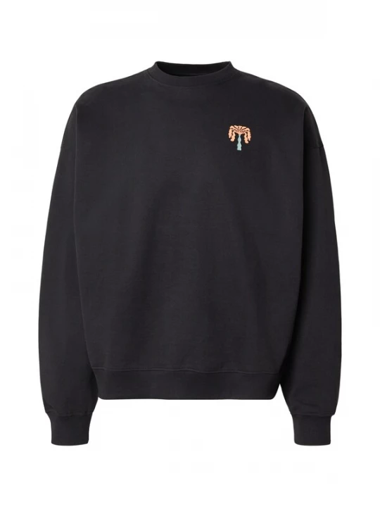 Foto van product Kaotiko Sweatshirt 'VIRGIN PARADISE' zwart