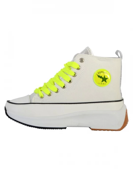 Foto van product Kaporal Sneakers hoog wit