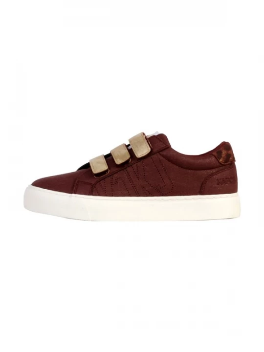 Foto van product Kaporal Sportieve veterschoen 'Tippyk-Sneaker mit Klettverschluss' rood