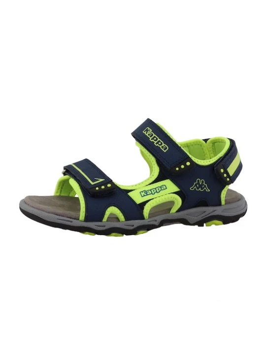 Foto van product KAPPA Open schoenen 'Umeko' navy / lichtgroen