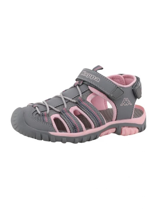 Foto van product KAPPA Sandalen 'Mitra' stone grey / rosa / magenta