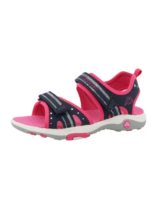 Foto van product KAPPA Sandalen 'Trudy' navy / pink / zilver