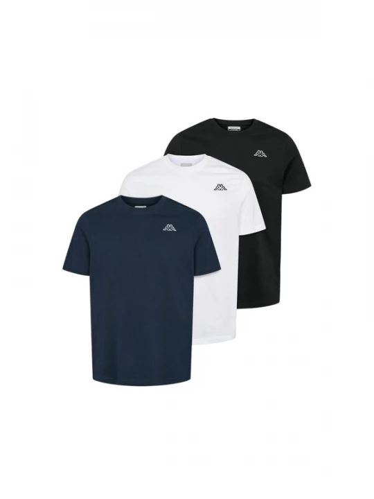 Foto van product KAPPA Shirt 'KMLogo Cafers' wit
