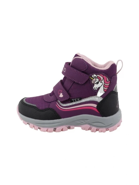 Foto van product KAPPA Sneakers 'Erica' lila / zwart