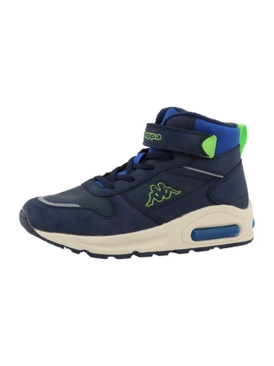 Foto van product KAPPA Sneakers 'Finno' blauw / navy / grijs / grasgroen