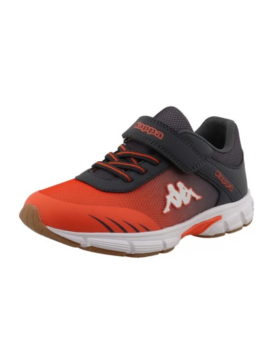 Foto van product KAPPA Sneakers 'Jolien' donkergrijs / donkeroranje / zwart