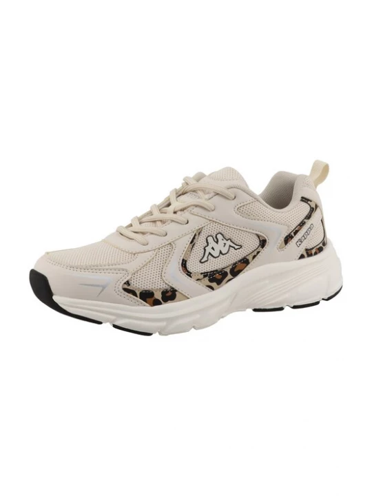 Foto van product KAPPA Sneakers laag 'Talisha' crème / ecru / chocoladebruin / zwart