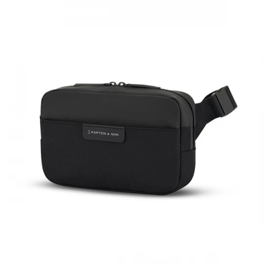 Foto van product Kapten & Son Heuptas 'Bergen Pro Crossbody' zwart