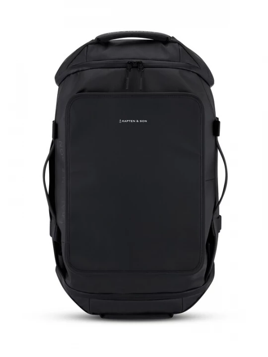 Foto van product Kapten & Son Reistas 'Lisbon Duffle Backpack Medium' zwart / wit