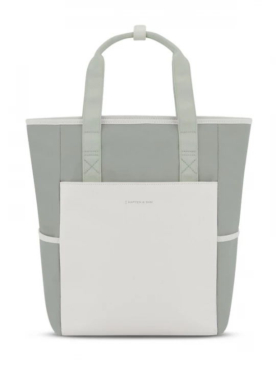 Foto van product Kapten & Son Rugzak 'Lindby' pastelgroen / offwhite