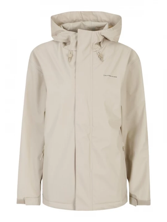Foto van product Kapten & Son Tussenjas 'Everyday Rain' sand / zwart