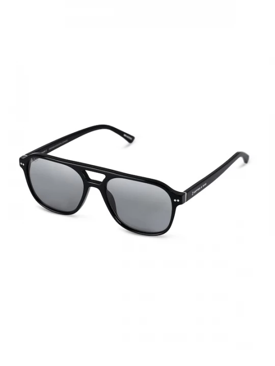 Foto van product Kapten & Son Zonnebril 'Zurich Oversize All Black' zwart / zilver