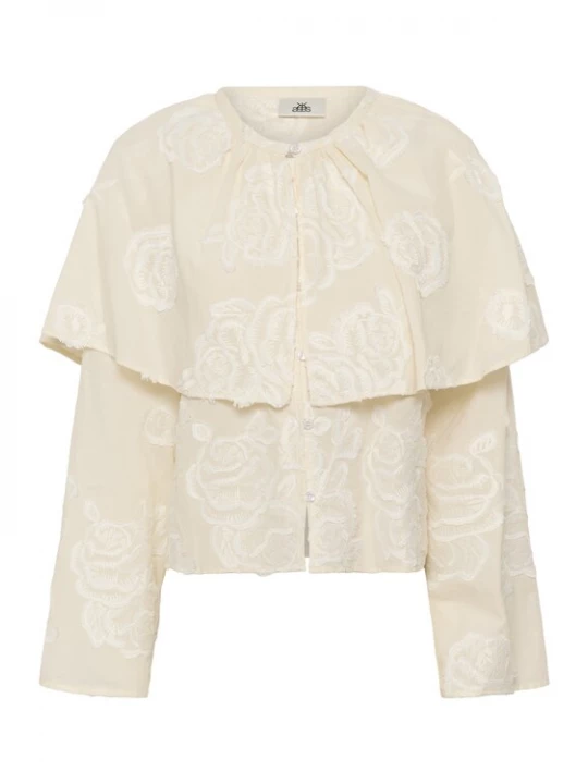 Foto van product KAREN BY SIMONSEN Blouse 'Ermine' crème