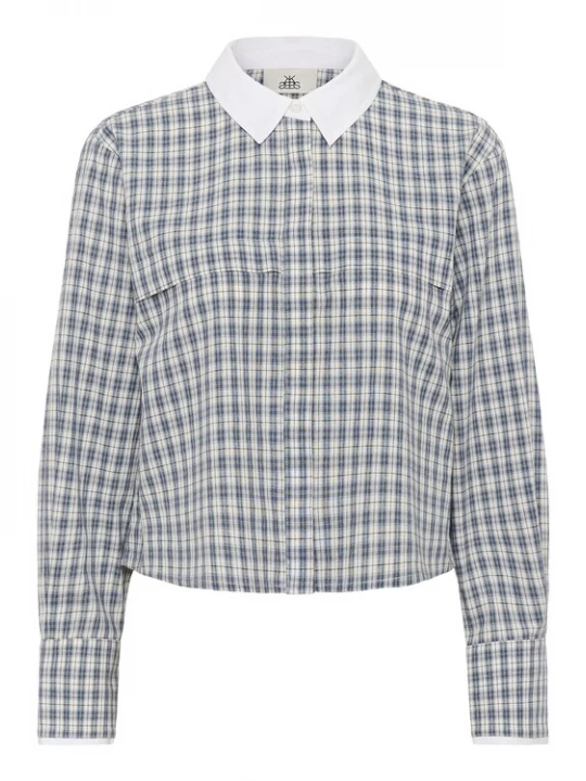 Foto van product KAREN BY SIMONSEN Blouse 'KBCapri' lichtbeige / opaal / zwart