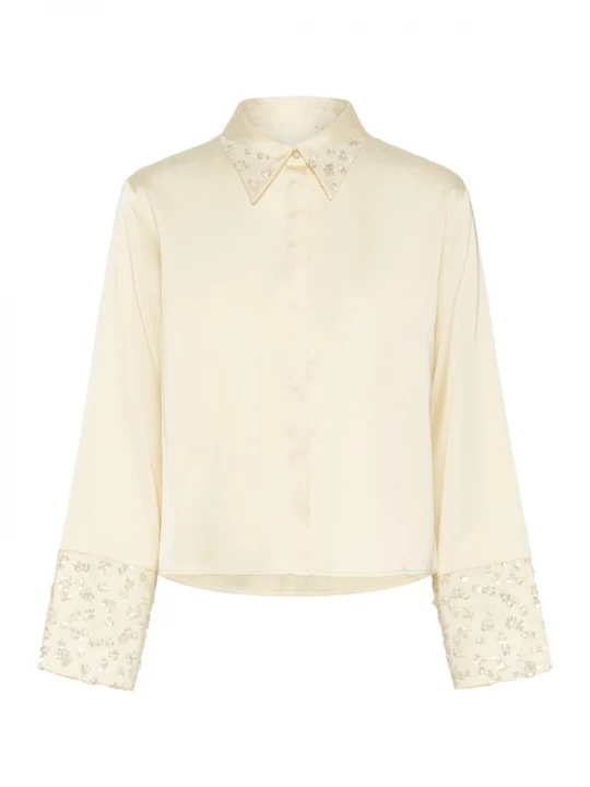 Foto van product KAREN BY SIMONSEN Blouse 'KBCarmen' beige