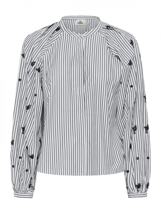 Foto van product KAREN BY SIMONSEN Blouse ' KBEgoni' navy / wit