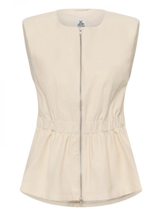 Foto van product KAREN BY SIMONSEN Bodywarmer 'Emery' ecru