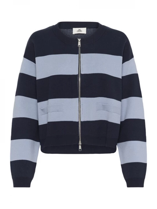 Foto van product KAREN BY SIMONSEN Gebreid vest 'KBDiana Doddie' navy / duifblauw