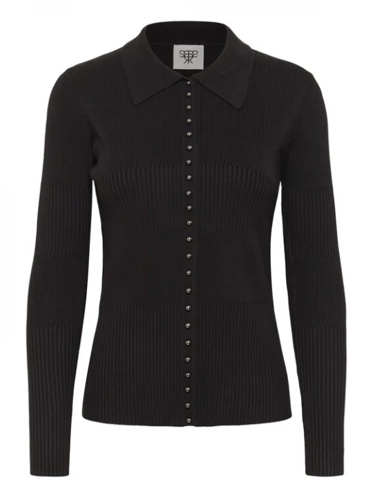 Foto van product KAREN BY SIMONSEN Gebreid vest 'KBStine ' zwart
