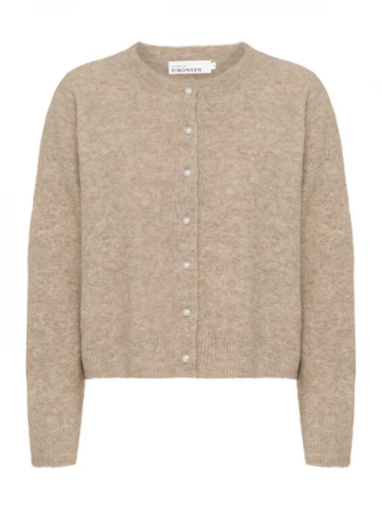 Foto van product KAREN BY SIMONSEN Gebreid vest 'Noabelle' chamois