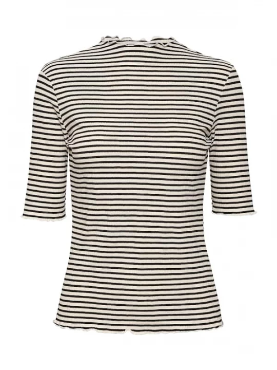 Foto van product KAREN BY SIMONSEN Shirt 'Candace' zwart / wit