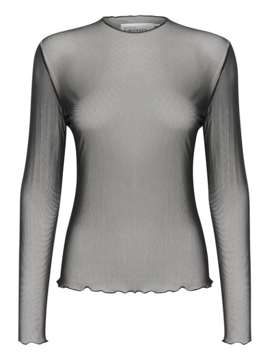 Foto van product KAREN BY SIMONSEN Shirt 'Desh' zwart