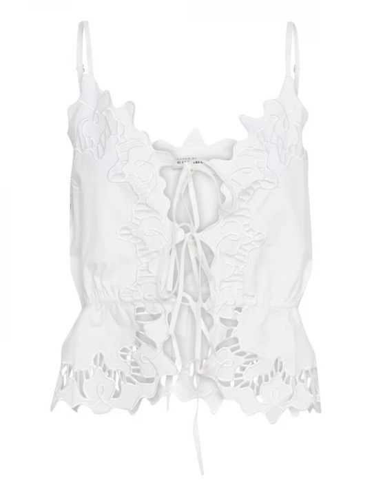 Foto van product KAREN BY SIMONSEN Top 'Victoria' wit