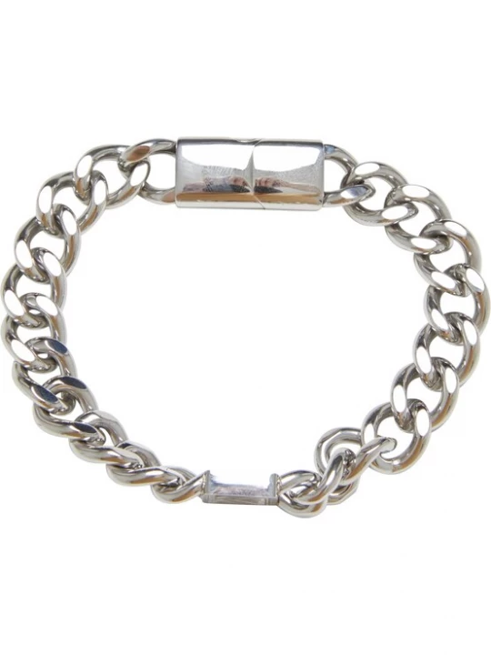 Foto van product Karl Kani Armband 'Cubanlink' zilver