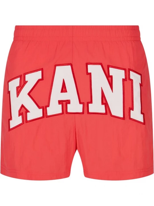 Foto van product Karl Kani Boardshorts 'Serif' rood / wit