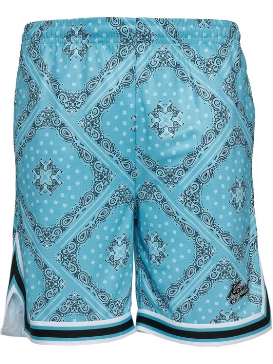 Foto van product Karl Kani Broek cyaan blauw / zwart / wit
