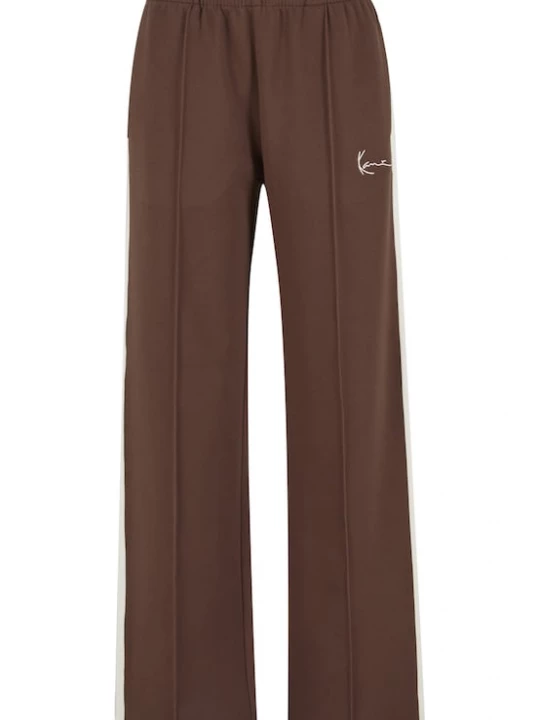 Foto van product Karl Kani Broek donkerbruin / wit