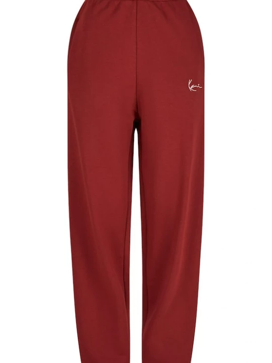 Foto van product Karl Kani Broek donkerrood / wit