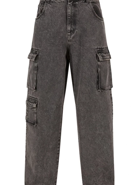 Foto van product Karl Kani Cargobroek grey denim