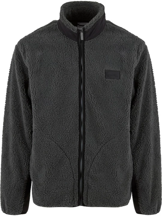 Foto van product Karl Kani Fleece jas antraciet / donkergrijs