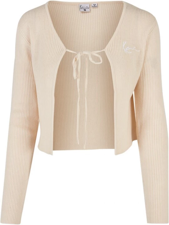 Foto van product Karl Kani Gebreid vest lichtbeige