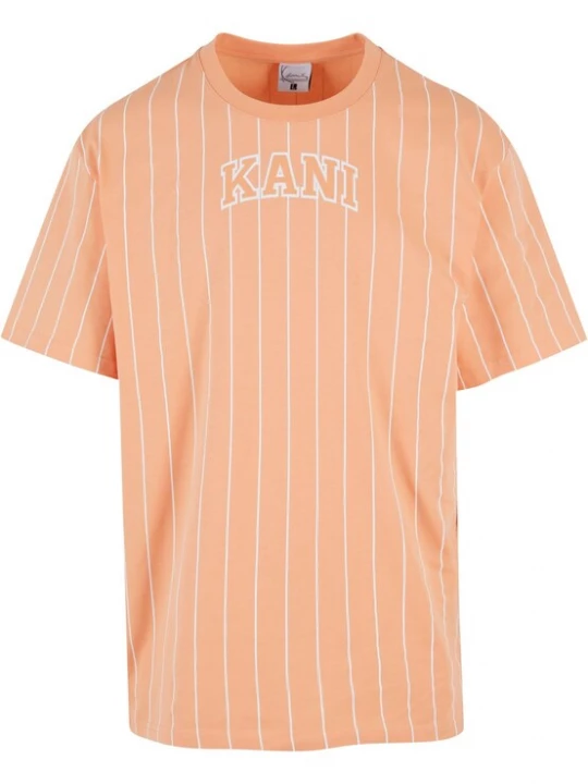 Foto van product Karl Kani Shirt abrikoos / wit