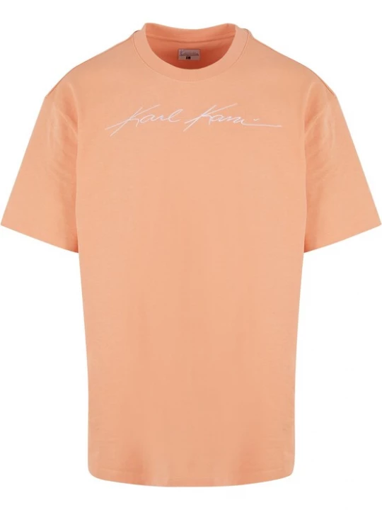 Foto van product Karl Kani Shirt abrikoos / wit