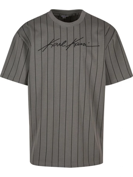 Foto van product Karl Kani Shirt 'Autograph' grijs / zwart