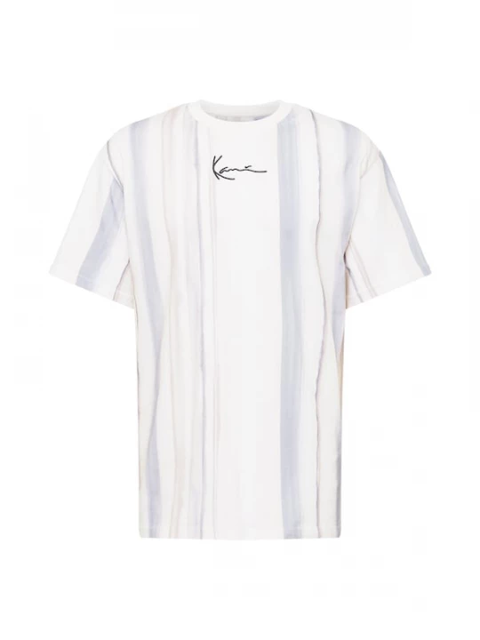 Foto van product Karl Kani Shirt beige / lichtgrijs / zwart / wit