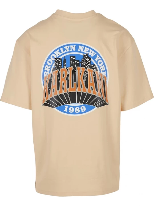 Foto van product Karl Kani Shirt blauw / abrikoos / zwart