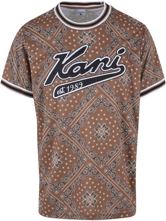 Foto van product Karl Kani Shirt bruin / zwart / wit