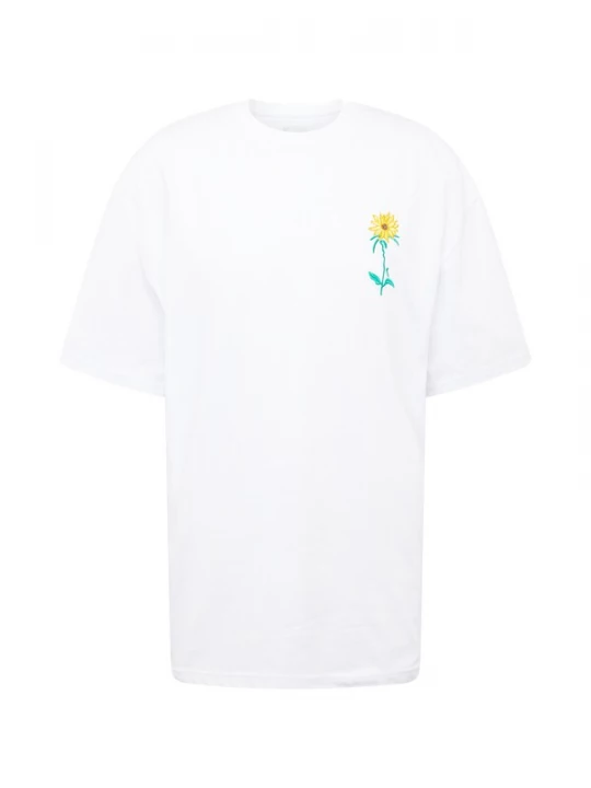 Foto van product Karl Kani Shirt chocoladebruin / geel / jade groen / wit