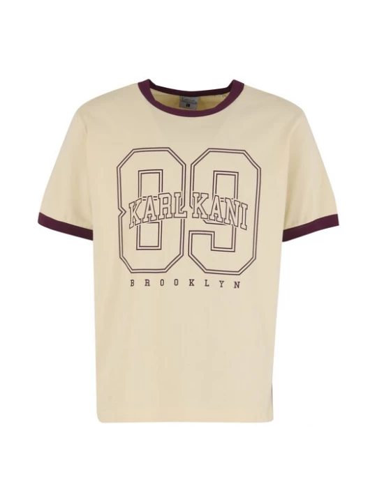 Foto van product Karl Kani Shirt 'College 89' aubergine / offwhite