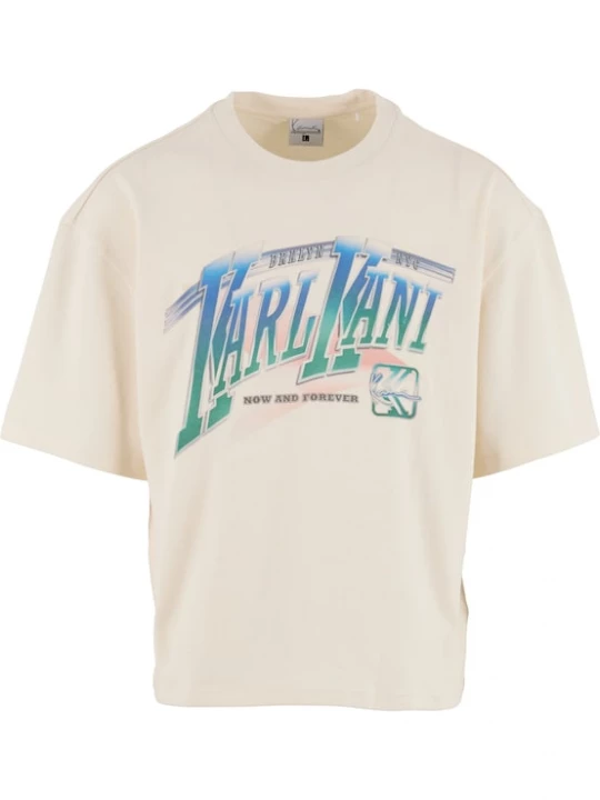 Foto van product Karl Kani Shirt crème / royal blue / koningsblauw / groen / wit
