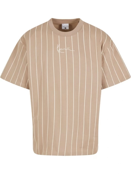 Foto van product Karl Kani Shirt donkerbeige / wit