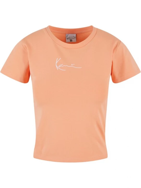 Foto van product Karl Kani Shirt 'Essential' abrikoos / wit
