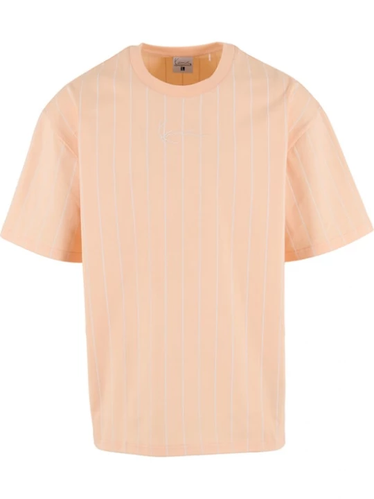 Foto van product Karl Kani Shirt 'Essential' abrikoos / wit