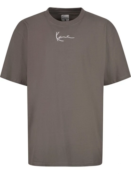 Foto van product Karl Kani Shirt 'Essential' basaltgrijs / wit