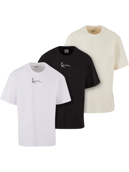 Foto van product Karl Kani Shirt 'Essential' crème / zwart / wit