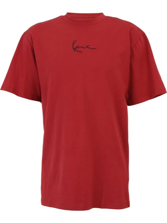 Foto van product Karl Kani Shirt 'Essential' donkerrood / zwart